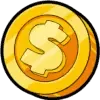 Gold-Münze Symbol